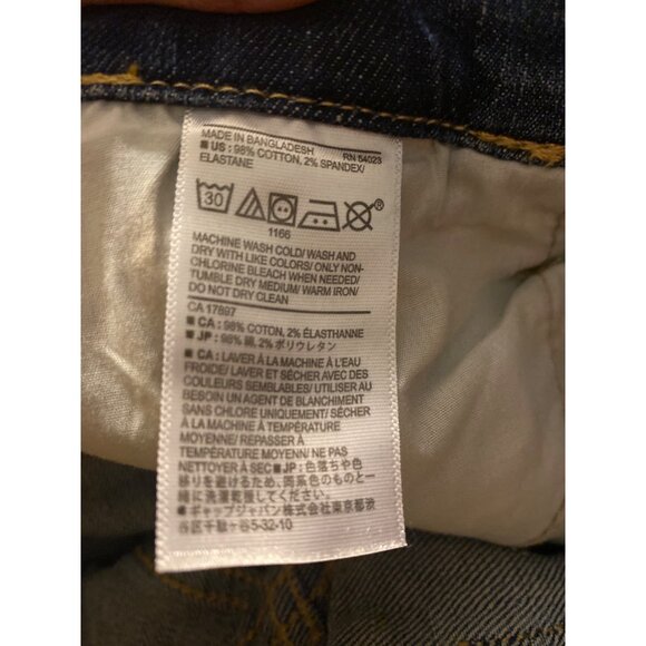 Banana Republic Women’s Mid-Rise Skinny Girlfriend Jeans - Dark Wash - Sz 12R - Picture 9 of 10